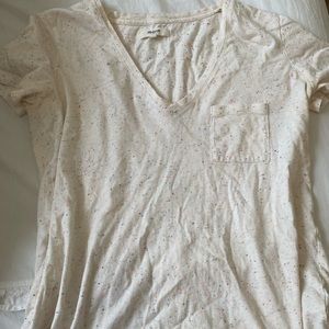 Madewell Cream Pocket Tee 🤍🤍